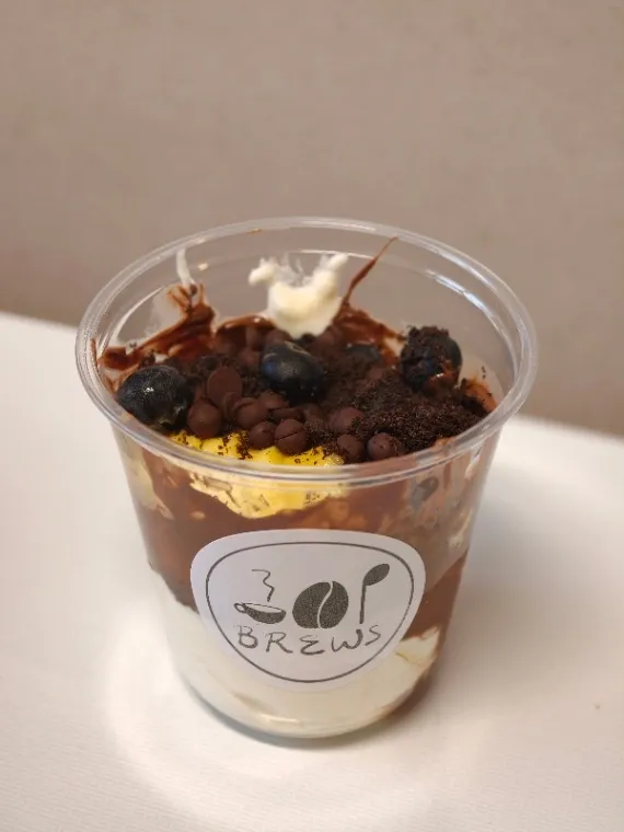 Triple Choc Yogurt Parfait